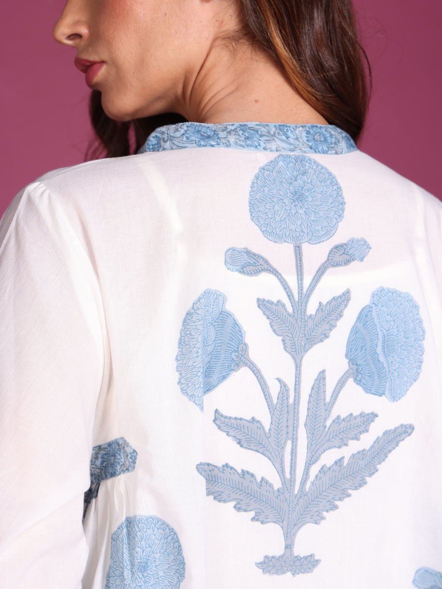 Gol - E - Posta Poppy Cotton Kaftan