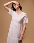Amarylle White Peach Nightdress