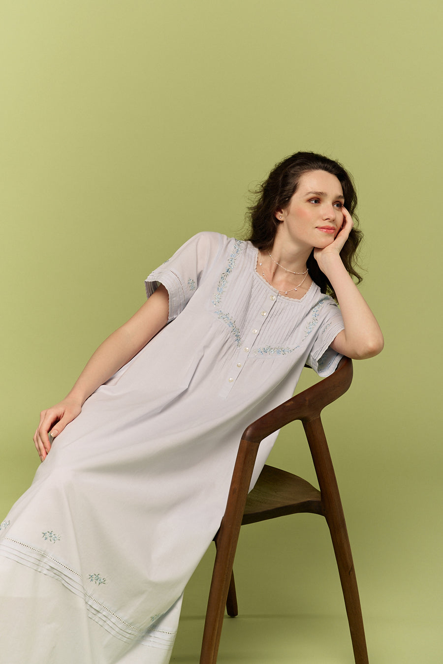 Agna Neto Agna Cotton Nightdress – The Cotton Basket