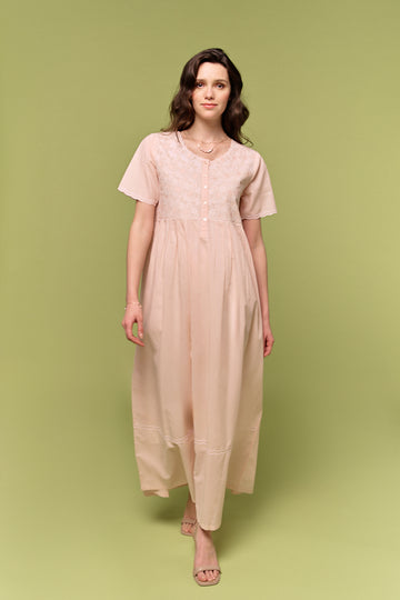 Fioren Peach Nightdress