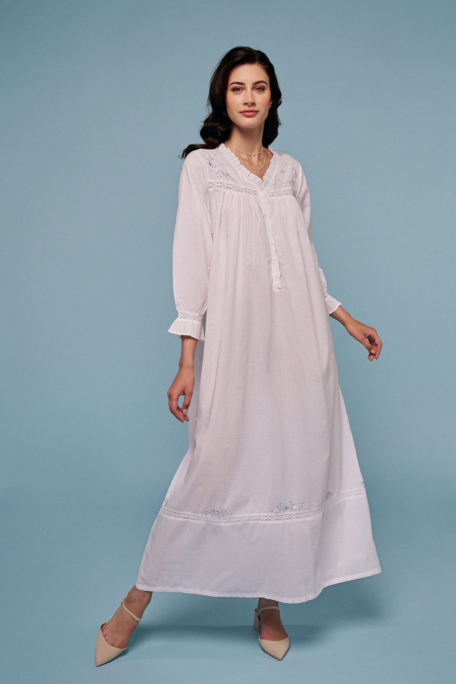 Heart Ease Cotton Nightdress