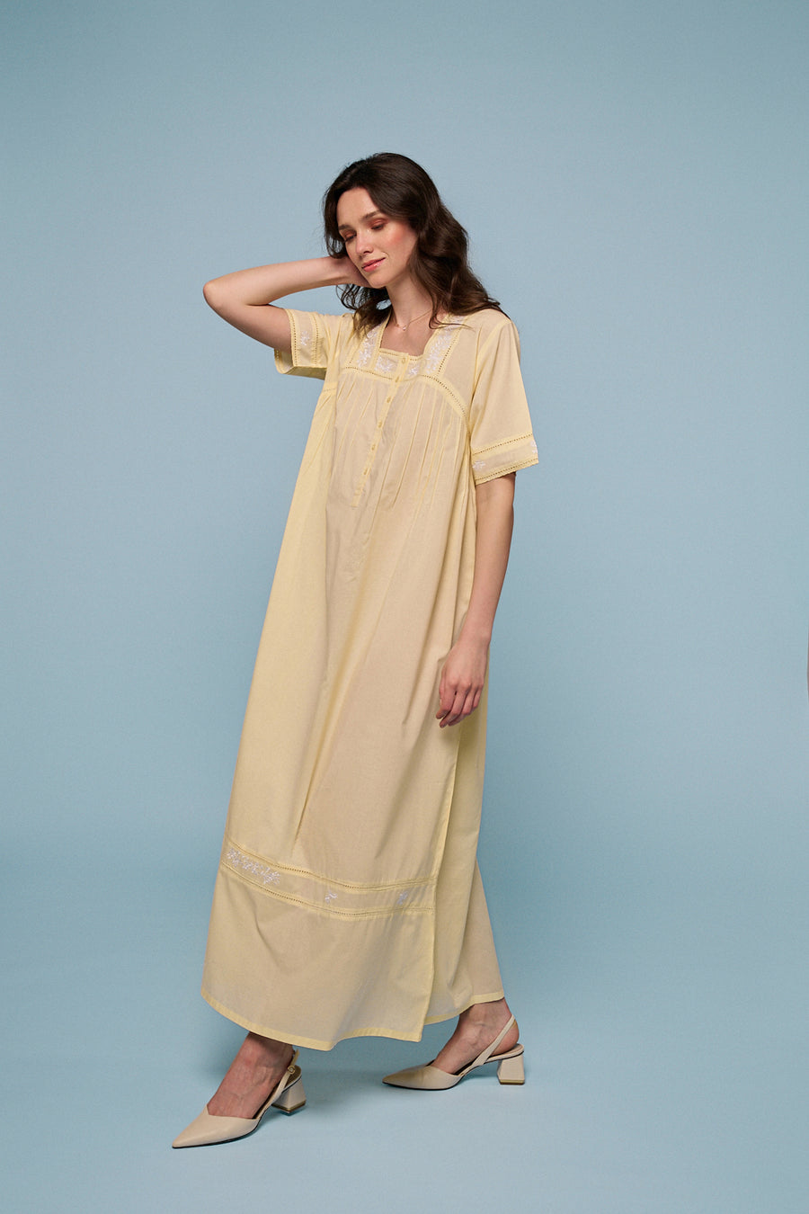 Mornelle Yellow Nightdress
