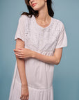 Amarylle White Blue Nightdress
