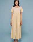 Fioren Yellow Nightdress
