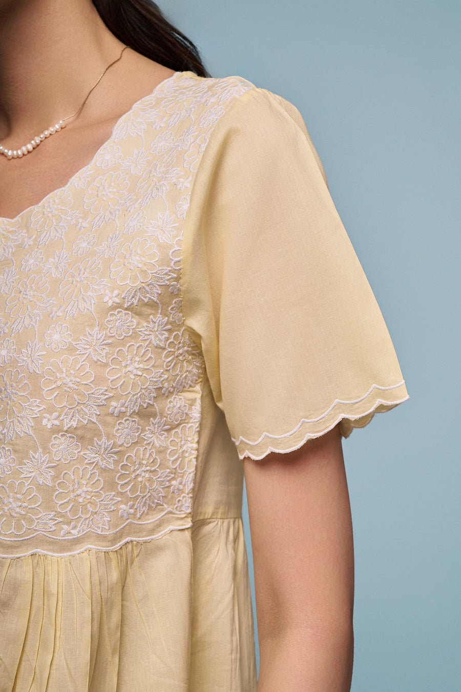 Fioren Yellow Nightdress