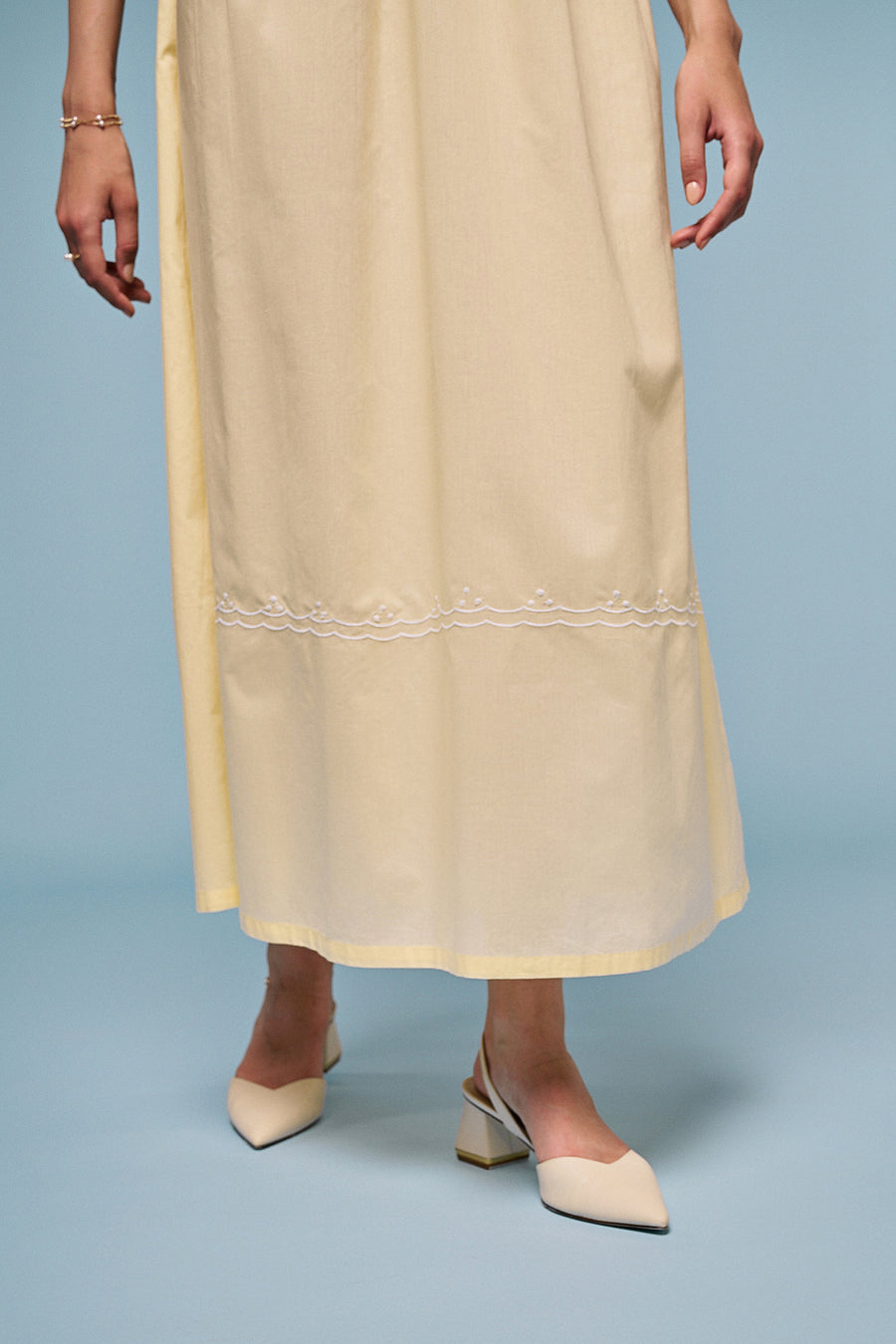 Fioren Yellow Nightdress