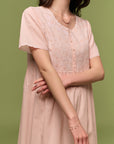 Fioren Peach Nightdress