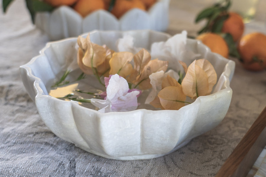 Arabesque Marble Bowl