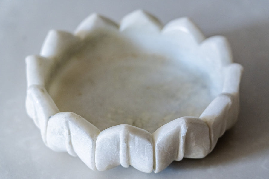 Lotus Marble Bowl