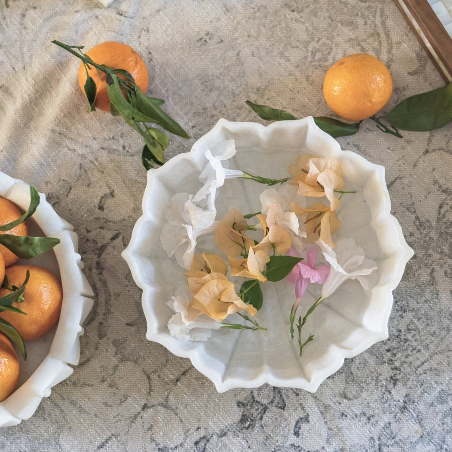 Arabesque Marble Bowl