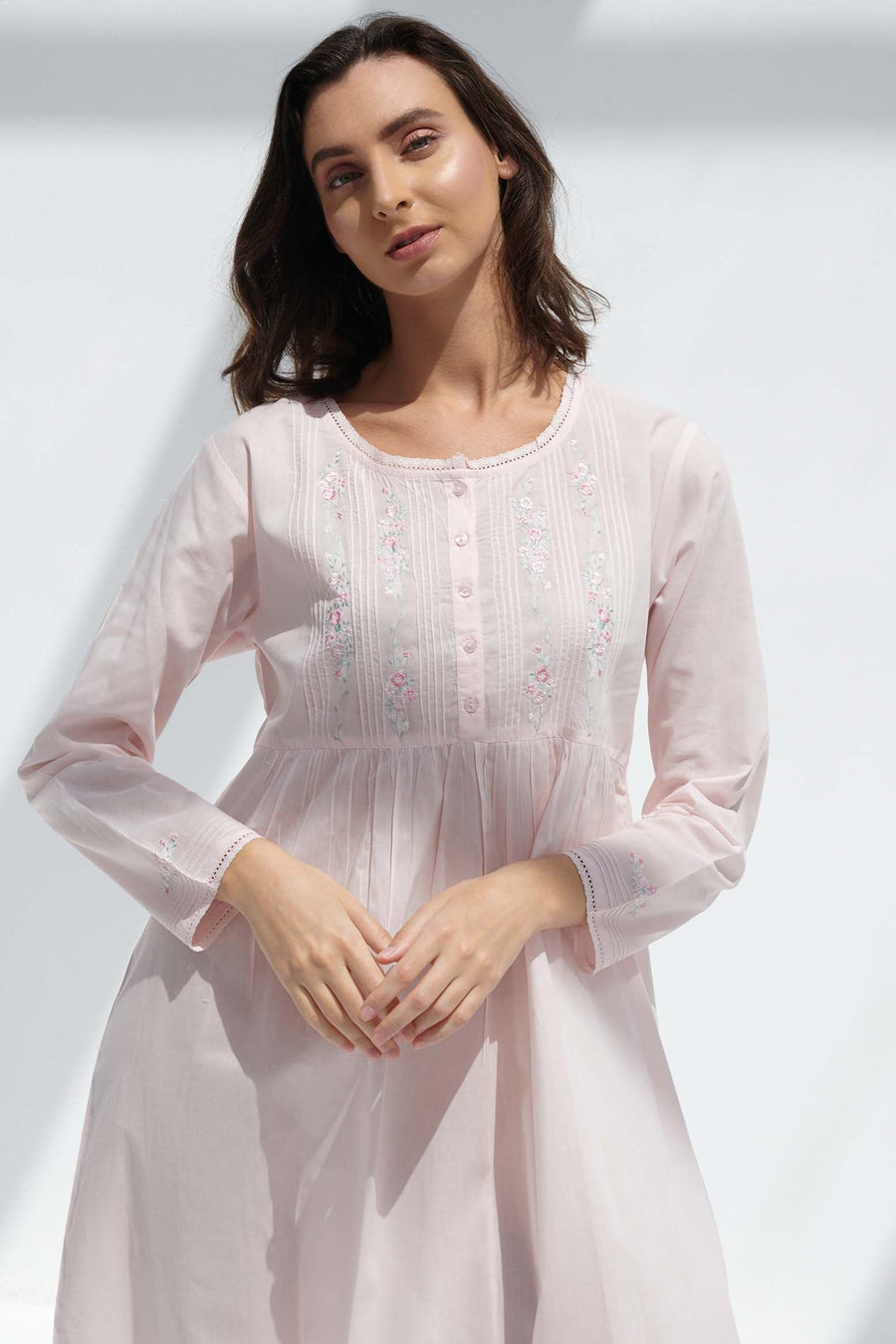 Nightdress Camellia Pink