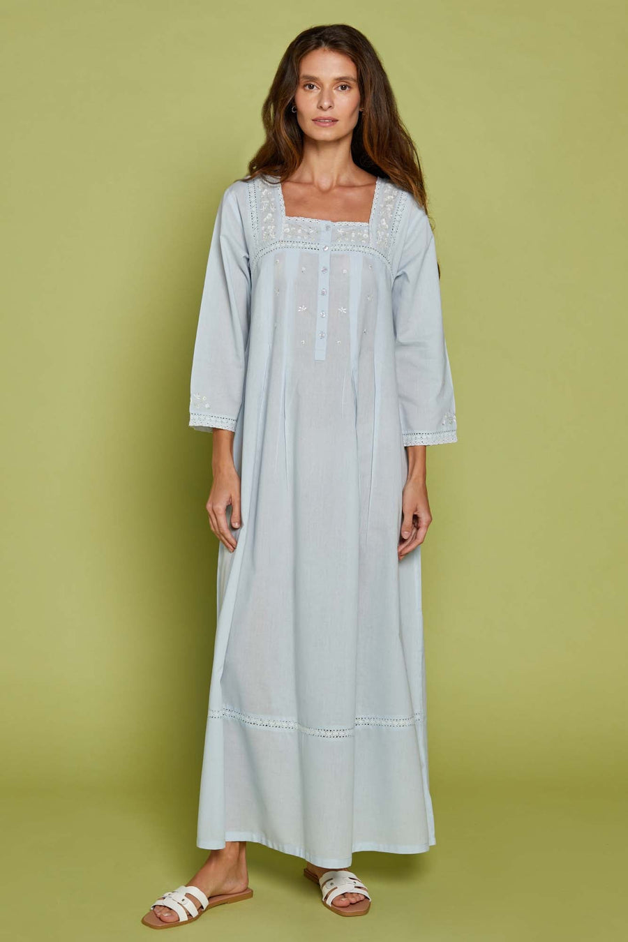 Nightdress Clematis Blue