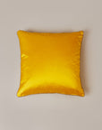 Fresia Yellow Silk Cushion Cover (50cm x 50cm)