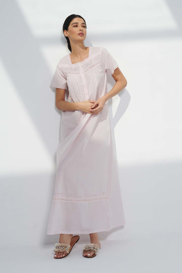 Dazi Pink Cotton Nightdress