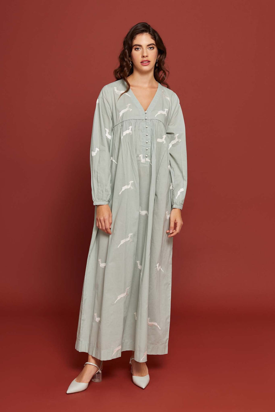 Firozani Gazelli Kaftan