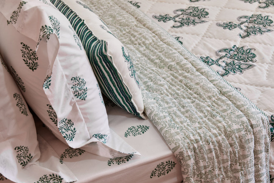Udaipur Green Quilt