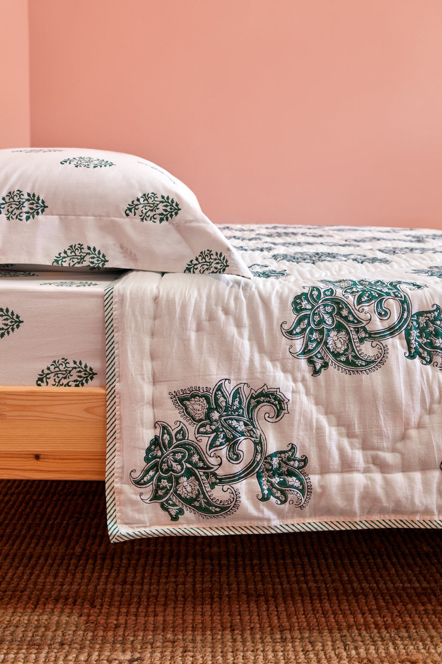 Udaipur Green Quilt