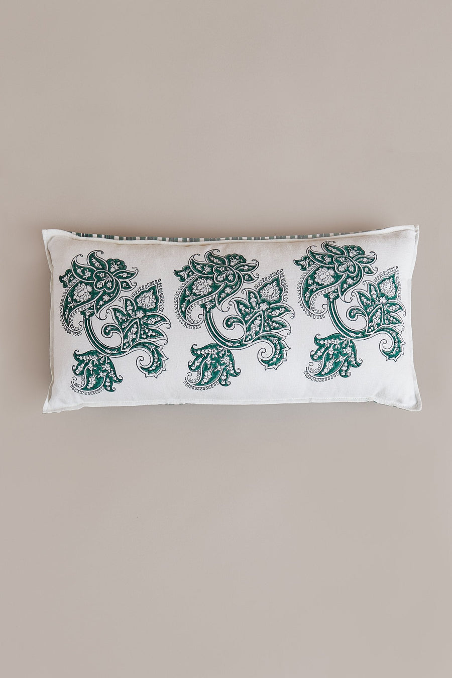 Udaipur Green Cushion 30x60cm