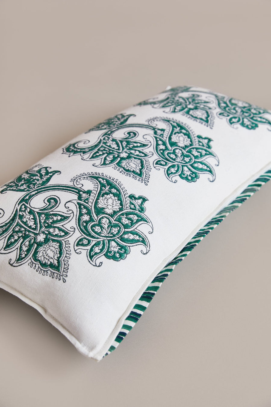 Udaipur Green Cushion 30x60cm