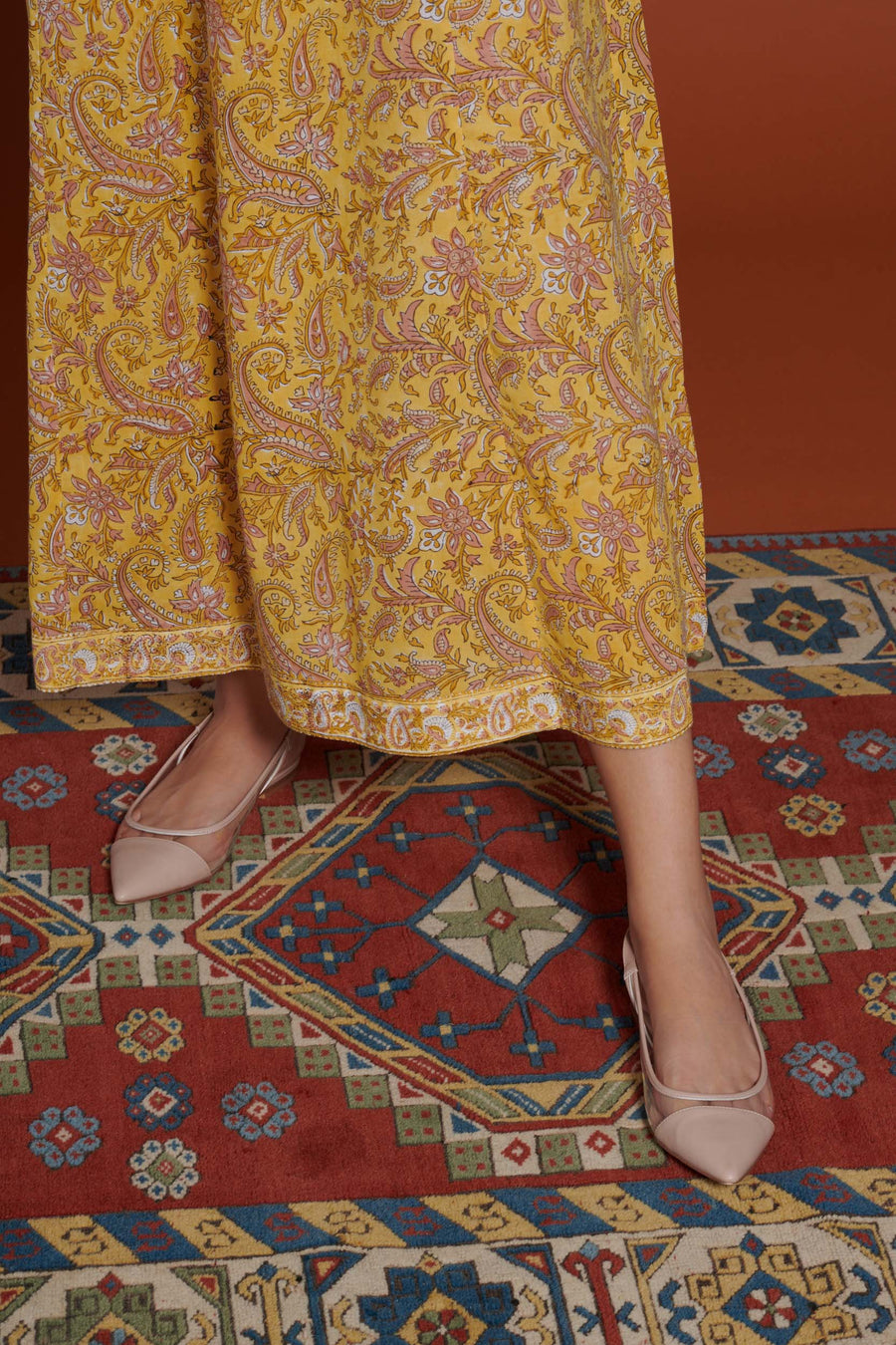 Kesari Ambi Cotton Kaftan