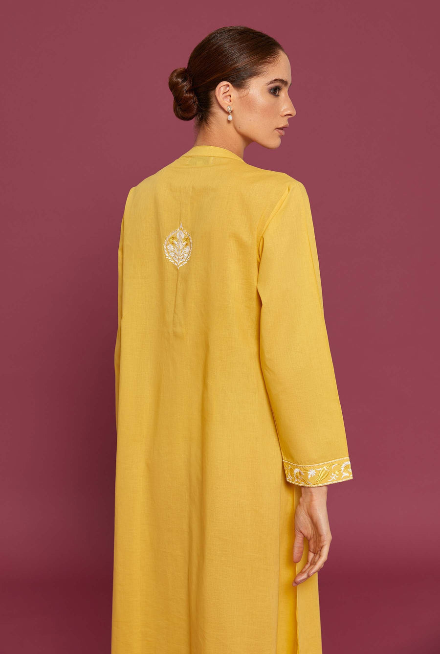 Khatai Yellow Kaftan