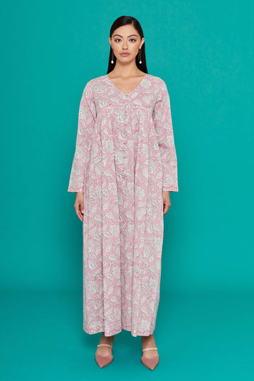 Narjee Pink Kaftan