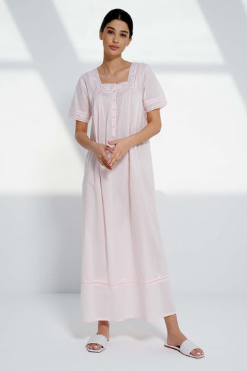 Nightdress Queen's Lace Pink