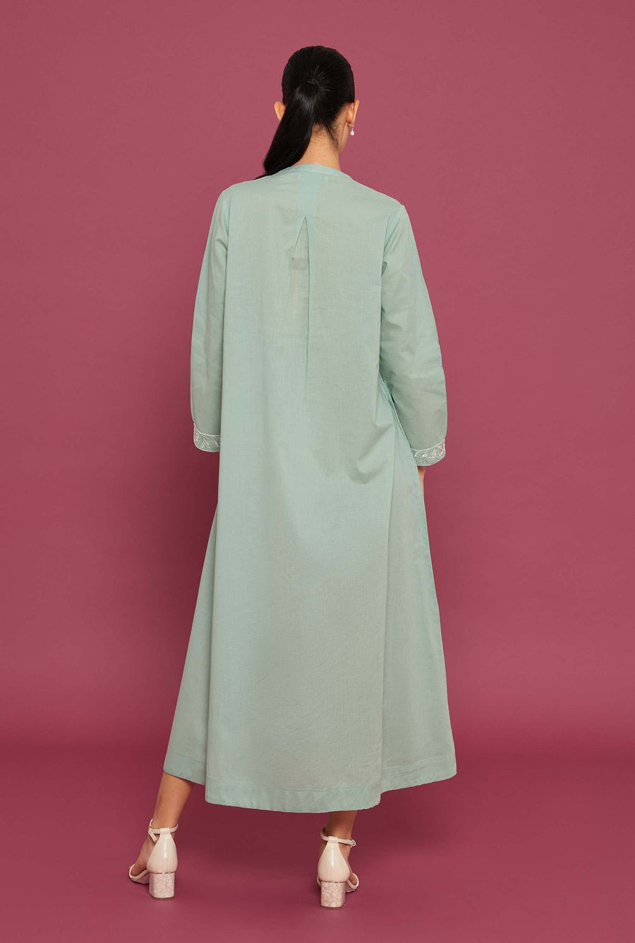 Sah Kulu  Granite Green Kaftan