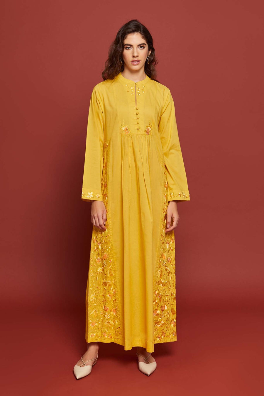 Sunehra  Anar Bagh Kaftan