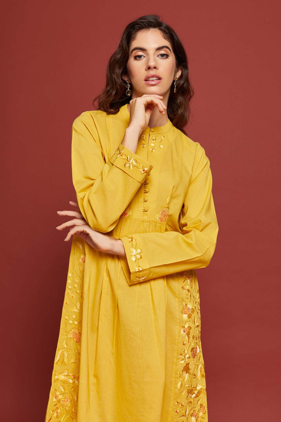 Sunehra  Anar Bagh Kaftan