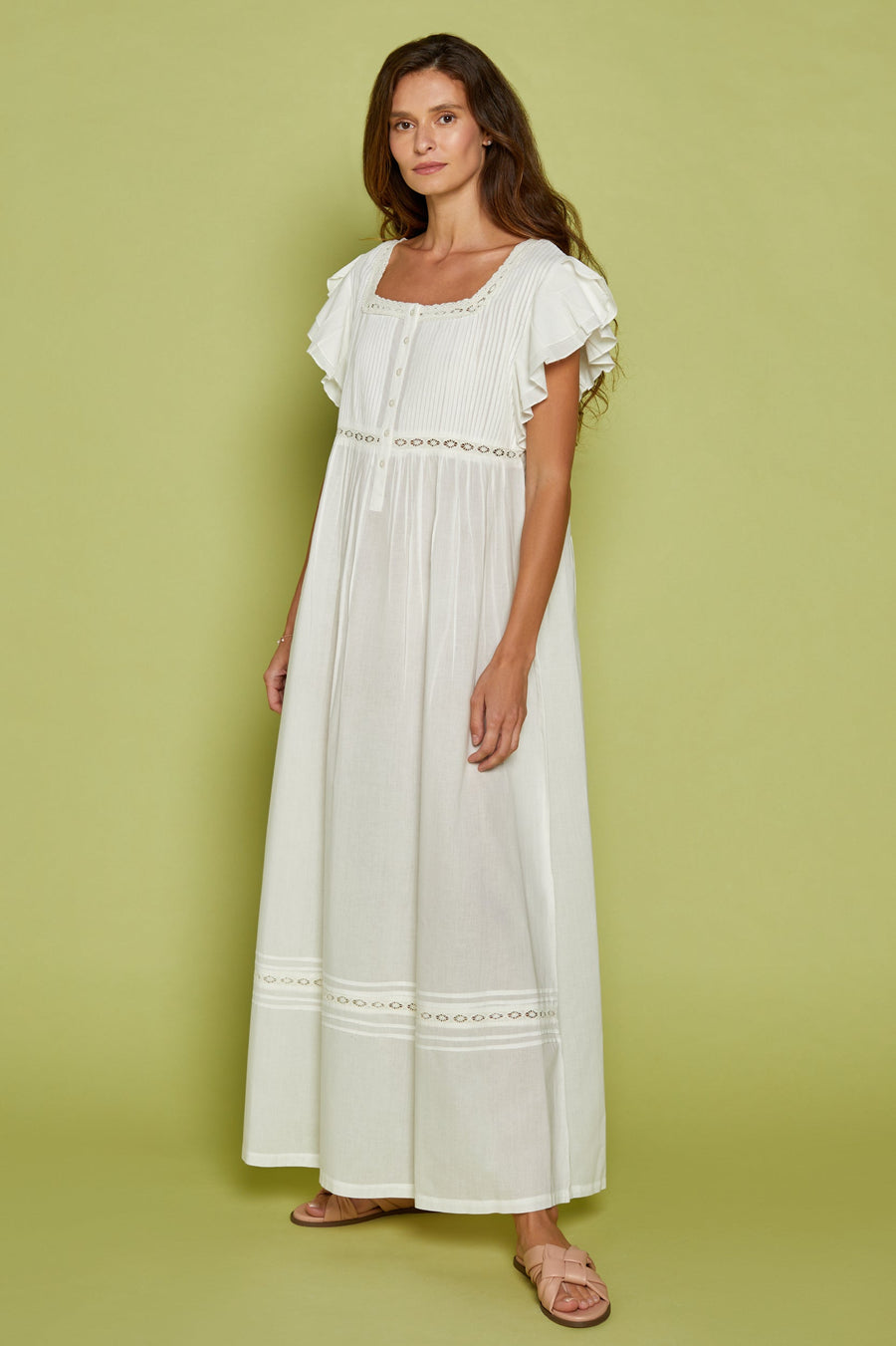 Nightdress Alivia Ivory