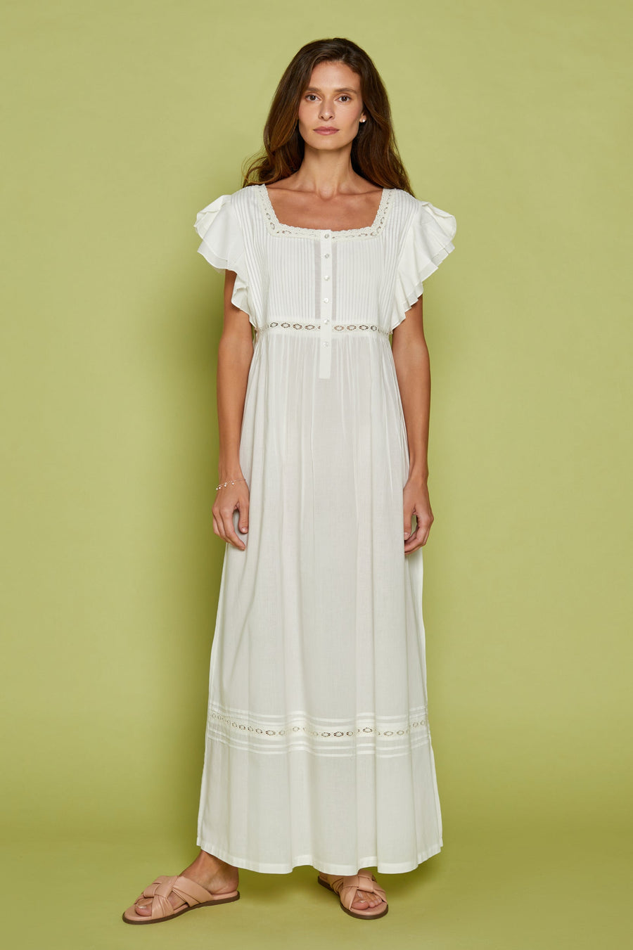 Nightdress Alivia Ivory