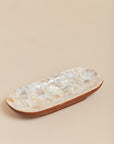 Mother-of-Pearl Oval Tray