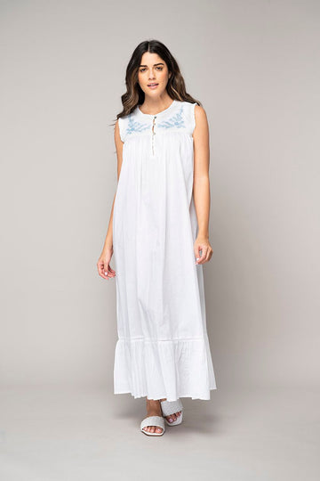Nightdress Carmel Blue