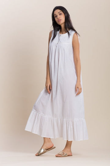 Nightdress Carmel White