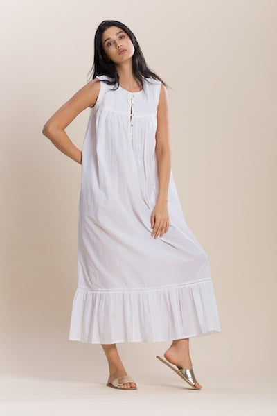 Nightdress Carmel White