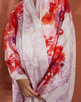 Paisley Pink Scarf