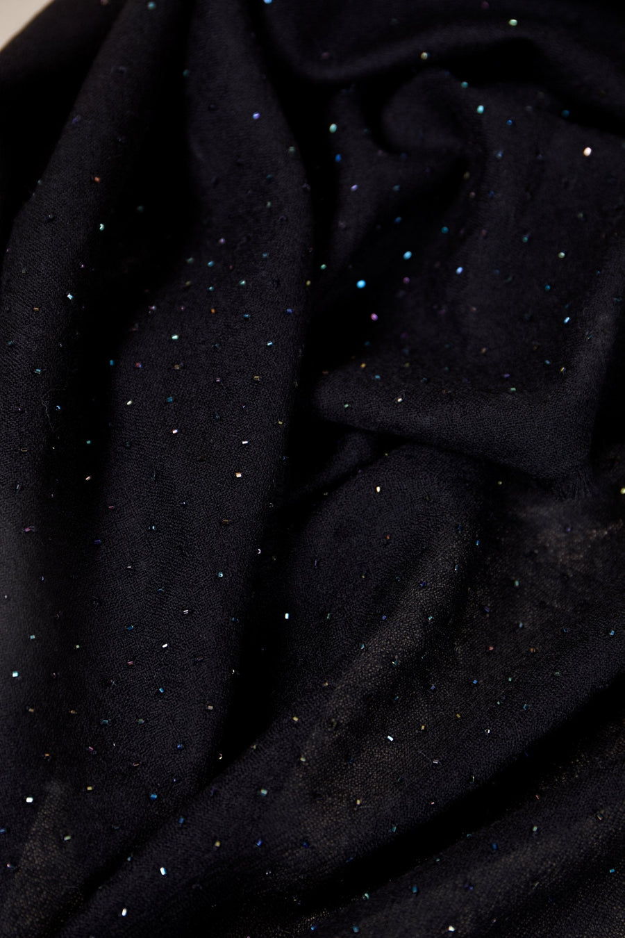 Black Silver Dust Scarf