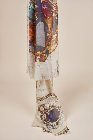Jewel Print Scarf