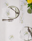 Set of Table Mat & Table Napkin Bouquet