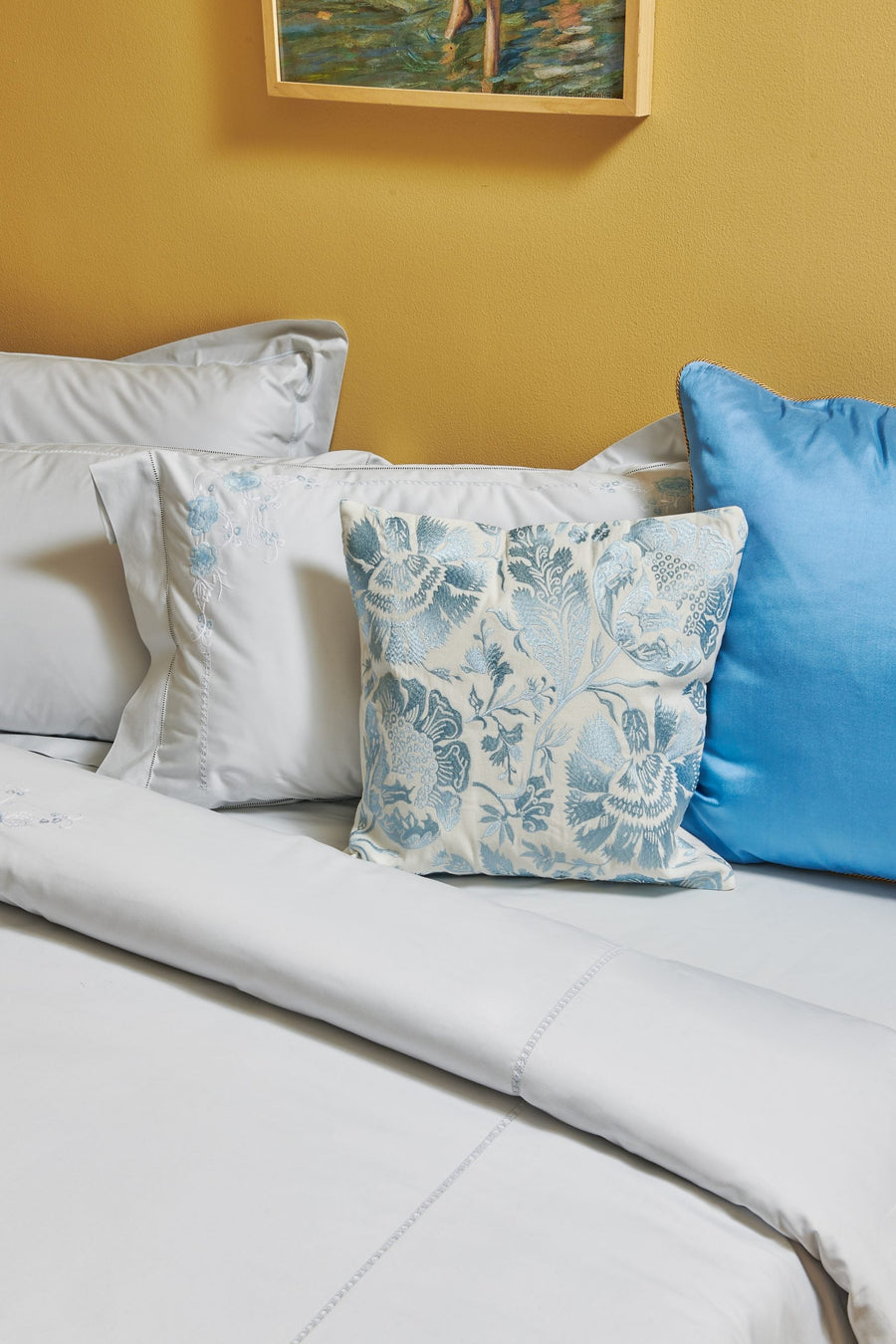Pillow Cover Asagao Blue (50 x 75 cm)