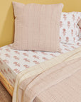 Shalimar Peach Fitted Sheet