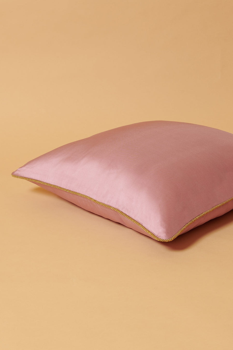 Cashmere Rose Pink Silk Cushion (60 x 60 cm)