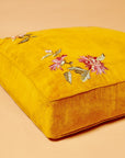 Renaissance Ochre Floor Cushion (80 x 80 x 15 cm)