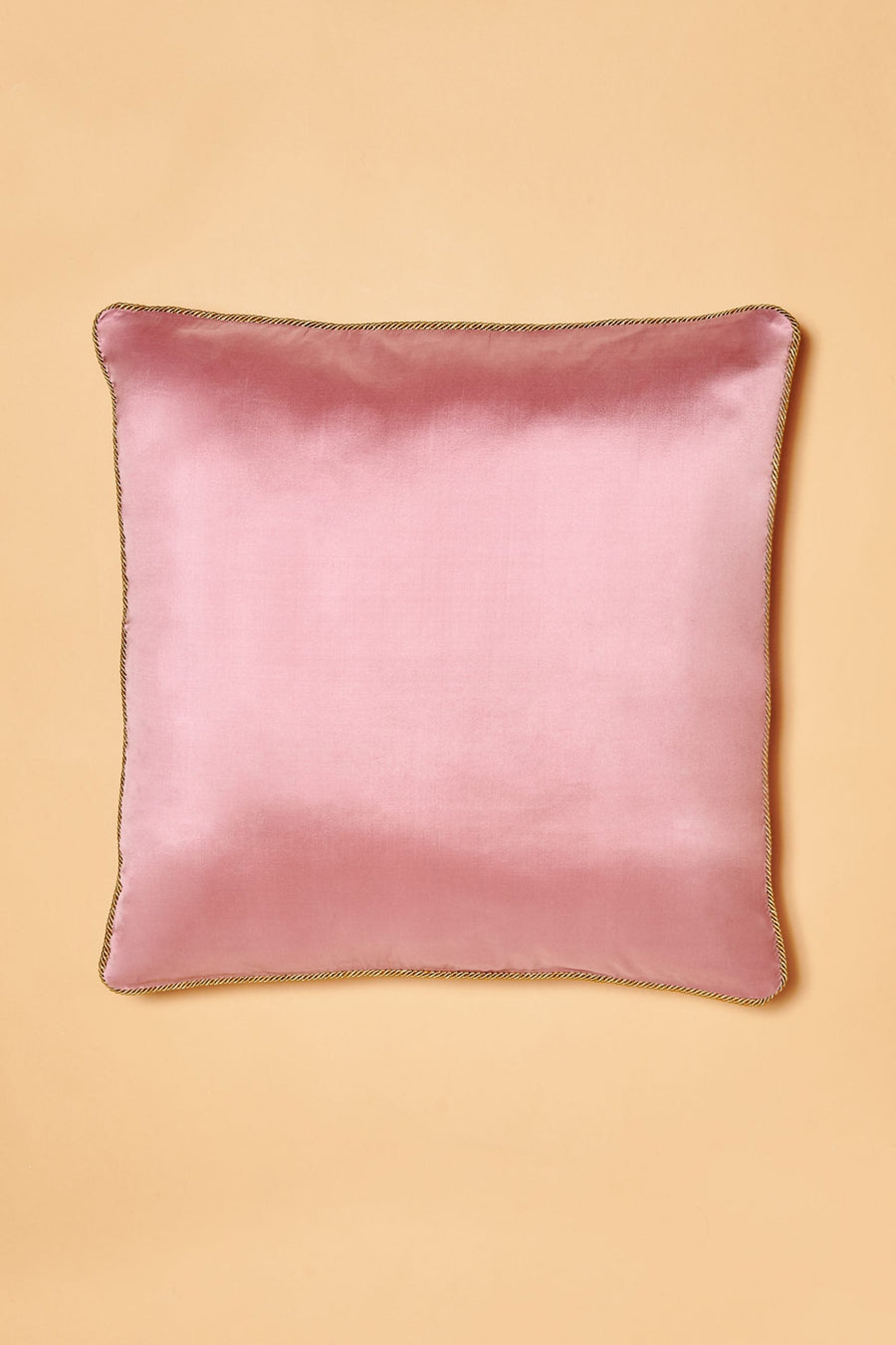 Cashmere Rose Pink Silk Cushion (60 x 60 cm)